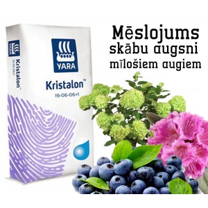 Kristalons Skābu augsni mīlošiem augiem - hortenzijām, rododendriem